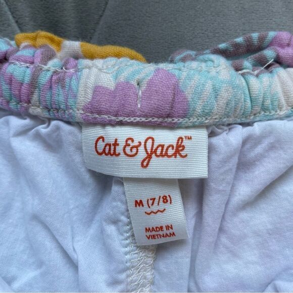 🏷️ 5 for $25 - CAT & Jack Linen Floral Shorts - Picture 6 of 8